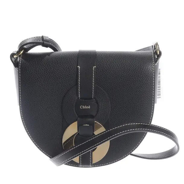 Shoulder Bag, in Black, Leather, Chloé