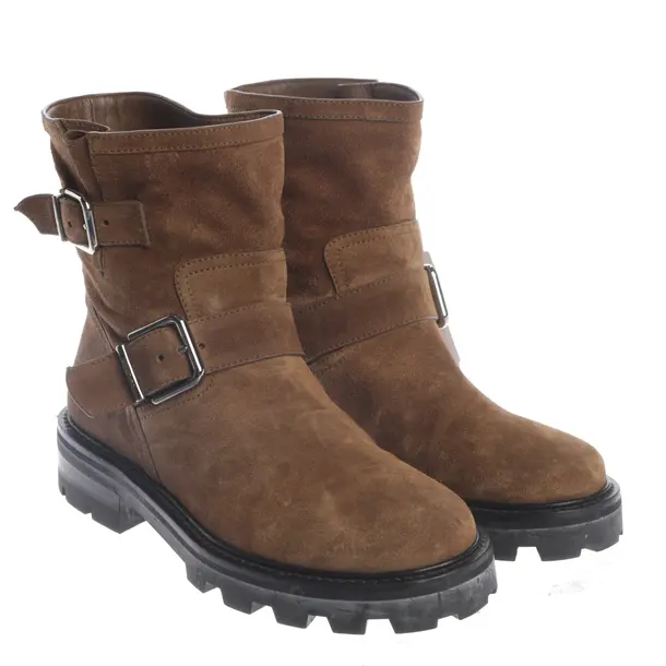 Stiefeletten, in Hellbraun, Jimmy Choo