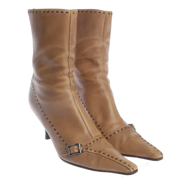 Stivaletti, in Marrone chiaro, Prada