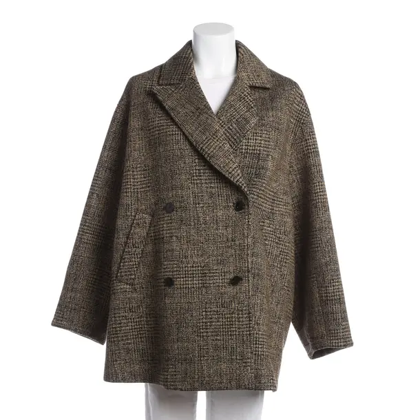 Übergangsmantel, in Camel, Viskose, Closed