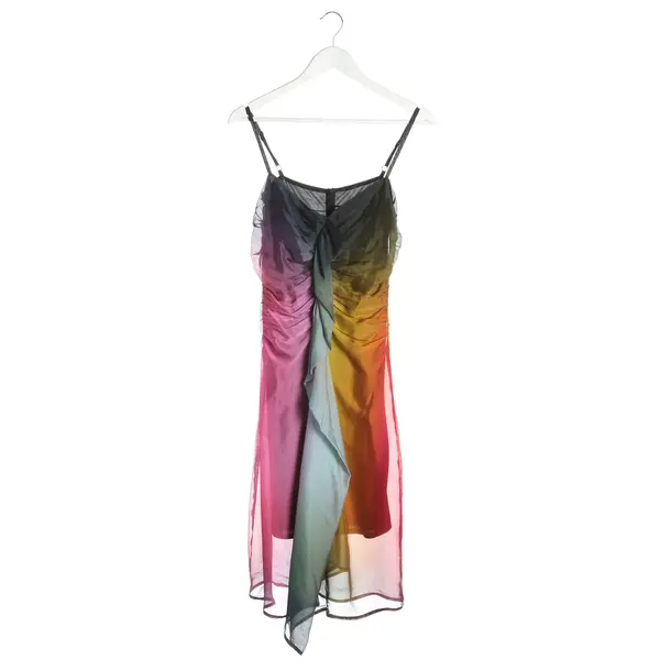 Cocktail Dress, in Multicolored, Silk, Ana Alcazar