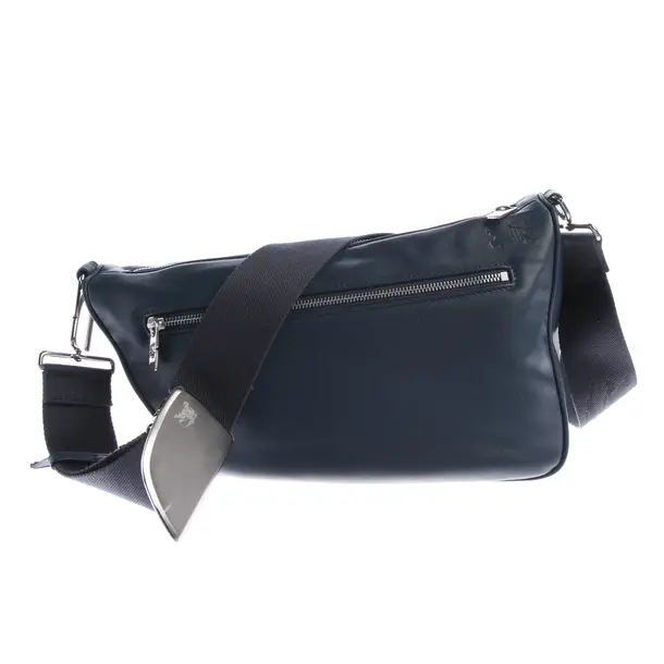 Umhängetasche, in Blau, Leder, Burberry