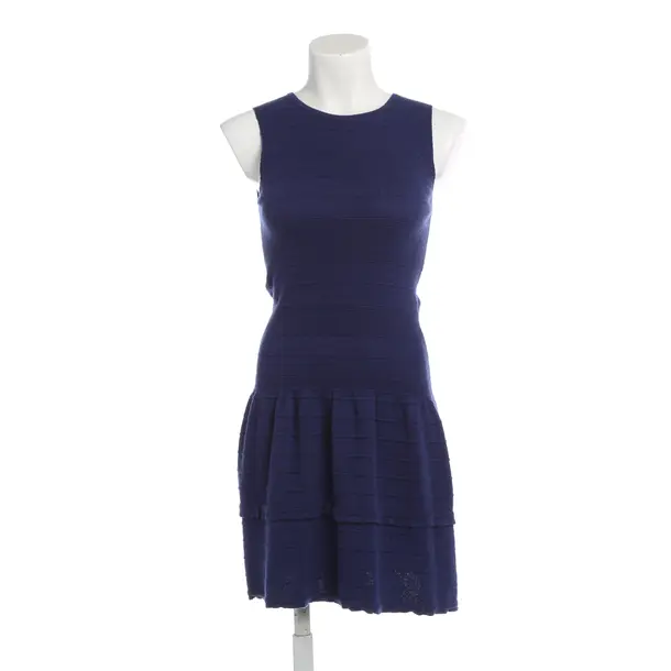 Kleid, in Navy, Wolle, Maje
