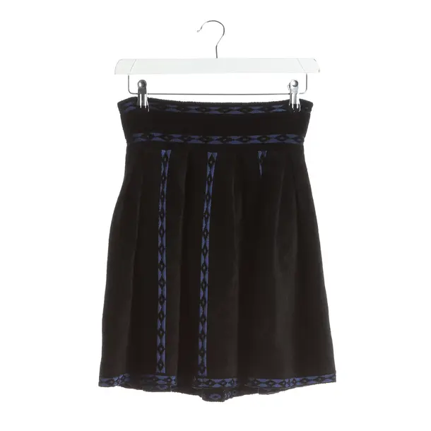 Rock, in Navy, Viskose, Maje