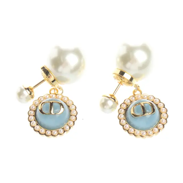 Orecchini, in Oro, Metallo (metallico, metallizzato), Dior