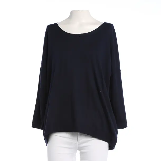 Jumper, in Navy, Cotton, Hemisphere