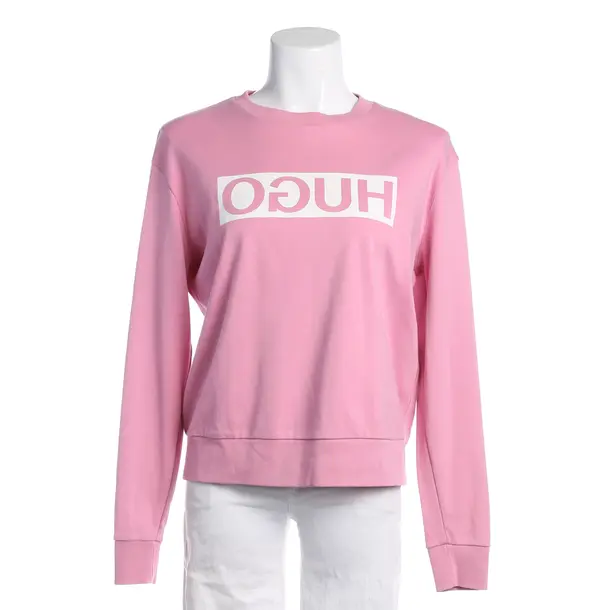 Felpa, in Rosa, Cotone, Hugo Boss Etichetta Rossa