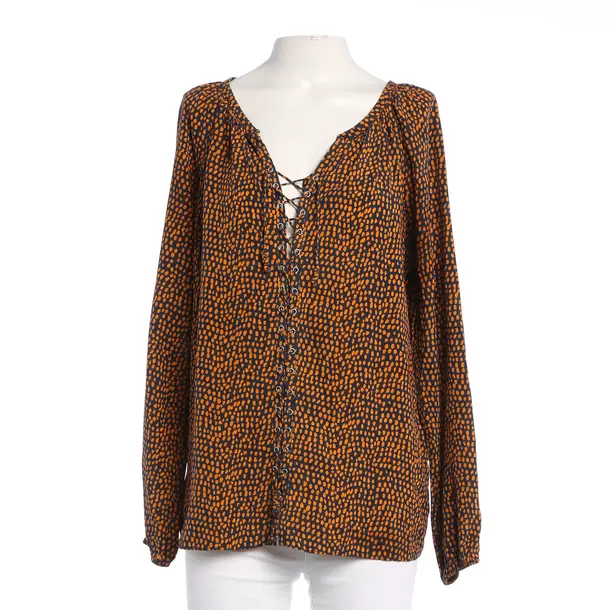 Blouse, in Orange, Silk, Steffen Schraut