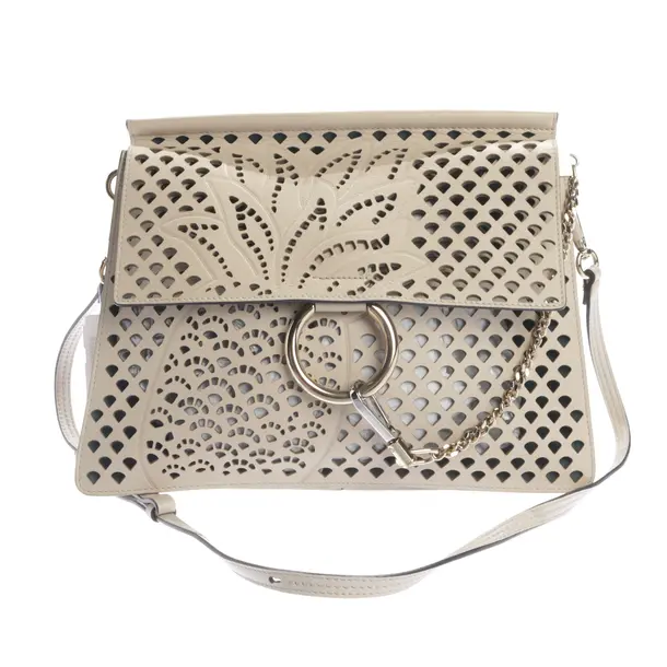 Shoulder Bag, in Beige, Leather, Chloé