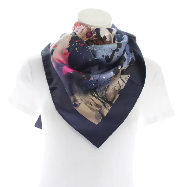 Shawl, in Multicolored, Silk, Salvatore Ferragamo