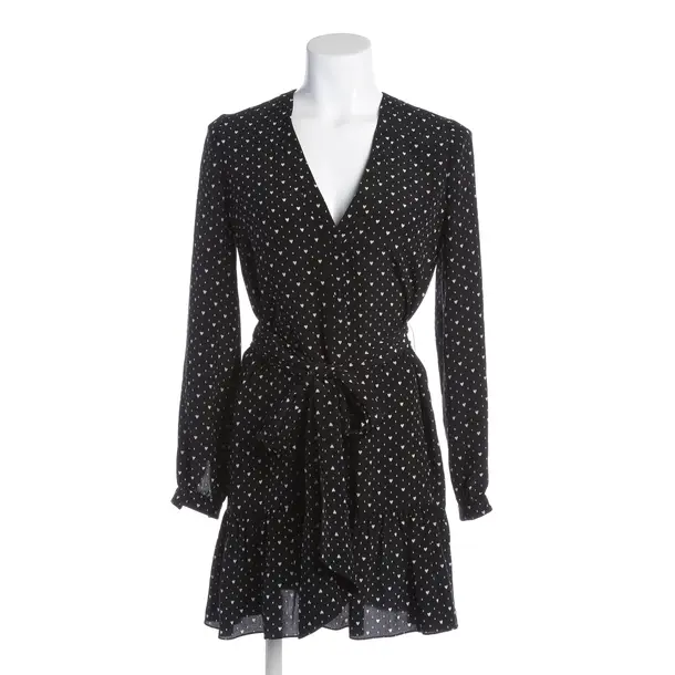 Dress, in Black, Silk, Saint Laurent