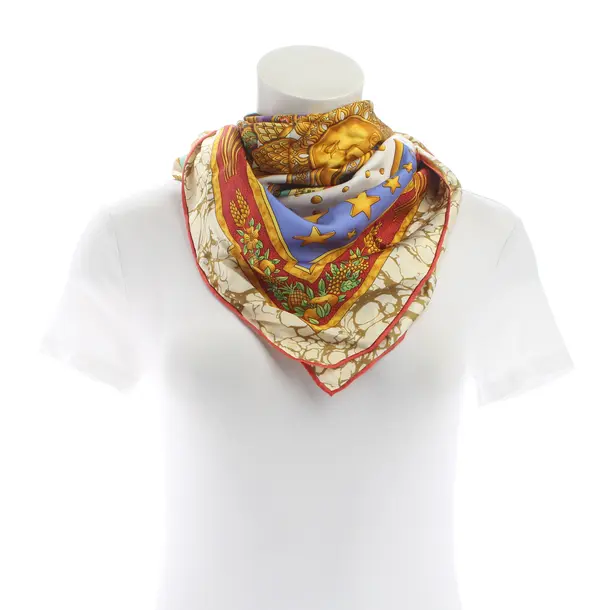 Shawl, in Multicolored, Silk, Hermès