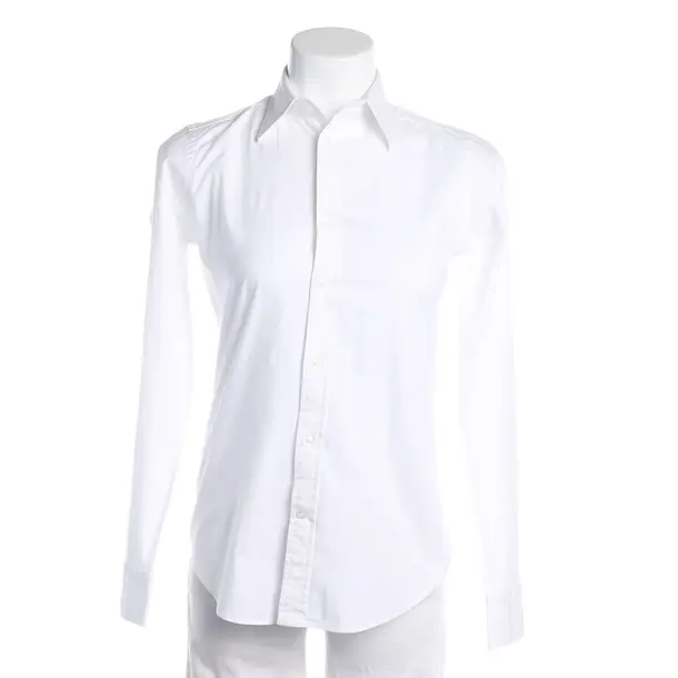 Blouse, in White, Cotton, Polo Ralph Lauren