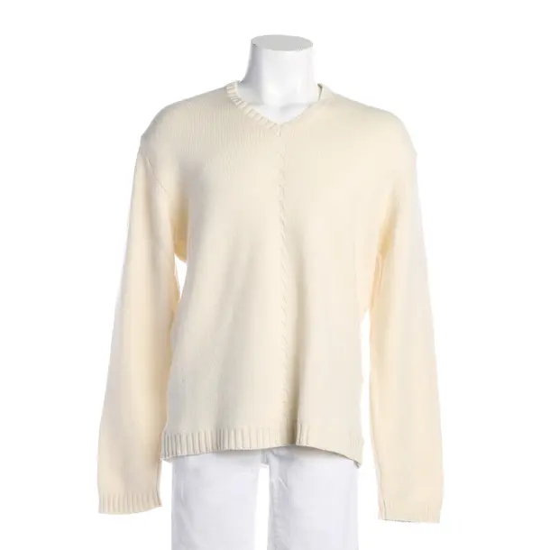 Pullover, in Cream, Kaschmir, Zegna