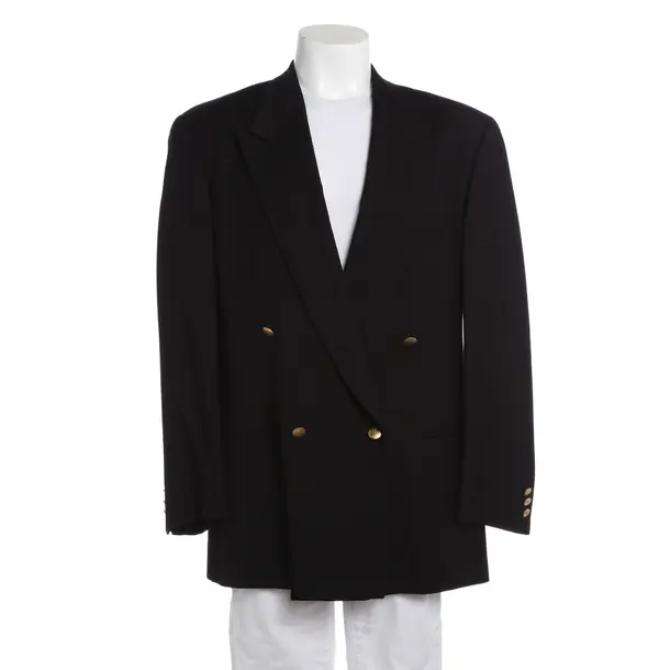Blazer, in Black, Wool, Giorgio Armani