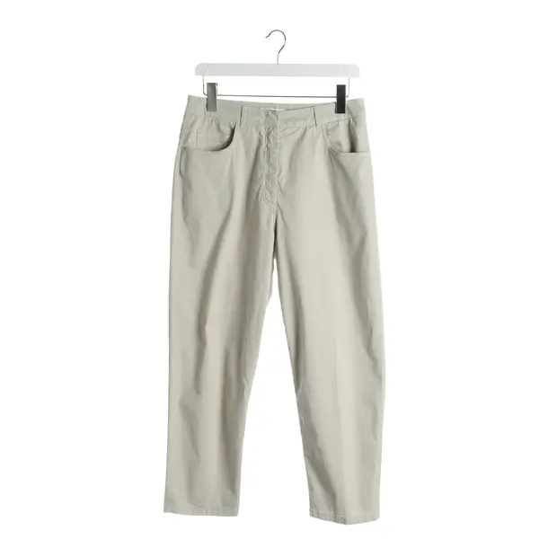 Hose, in Hellgrau, Baumwolle, Fabiana Filippi