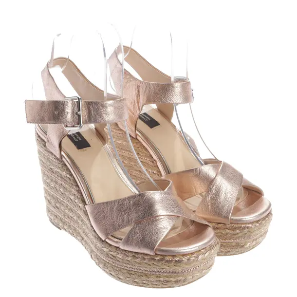 Heeled Sandals, in Rose Gold, Steffen Schraut