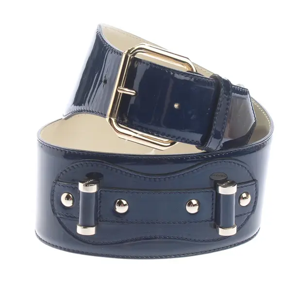 Gürtel, in Navy, Leder, Escada