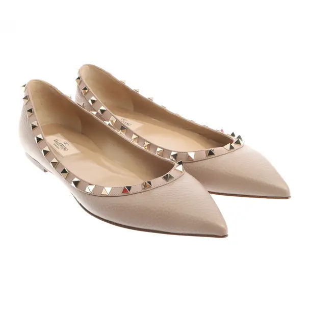 Ballerinas, in Hellbraun, Valentino