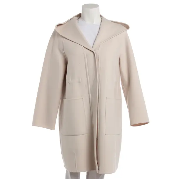 Mid-Season Coat, in Light Pink, Wool, Max Mara