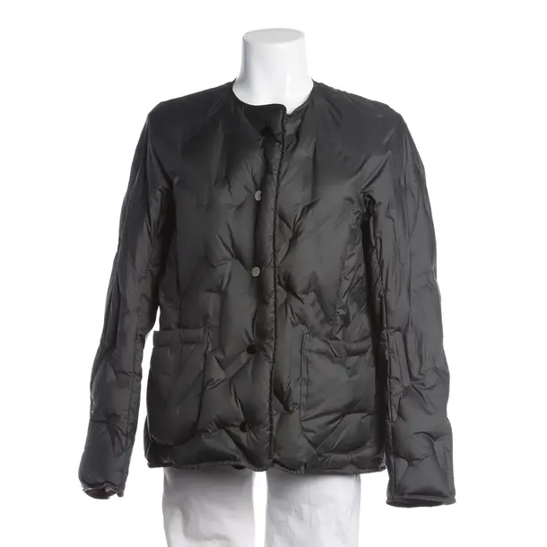 Mid-Season Jacket, in Dark Gray, Polyester, Lis Lareida