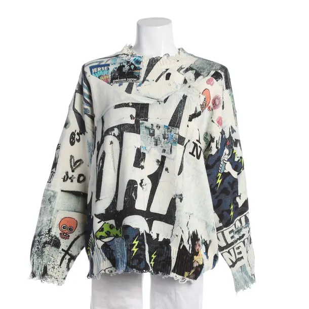 Pullover, in Mehrfarbig, Baumwolle, R13