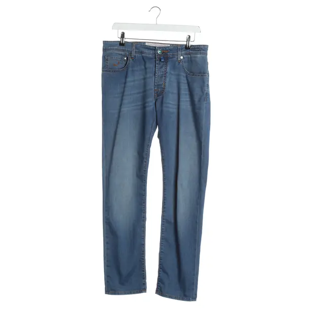 Slim Fit Jeans, in Blue, Cotton, Jacob Cohen