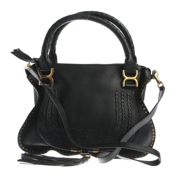 Handtasche, in Schwarz, Leder, Chloé