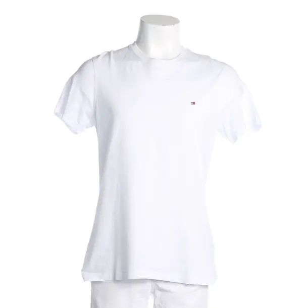 T-Shirt, in White, Cotton, Tommy Hilfiger