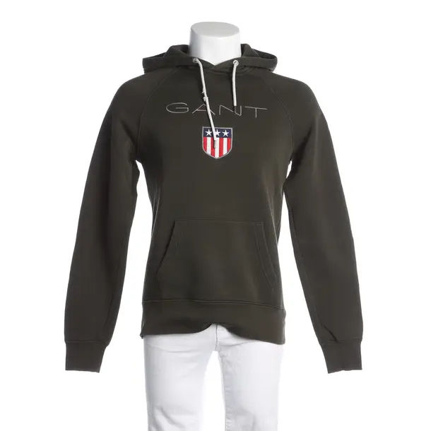 Hoodie, in Green, Cotton, Gant