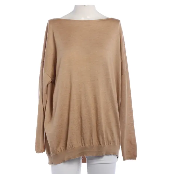 Pullover, in Braun, Kaschmir, Brunello Cucinelli