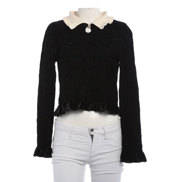 Pullover, in Schwarz, Polyester, Sandro