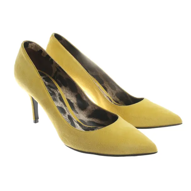 Pumps, in Gelb, Dolce & Gabbana