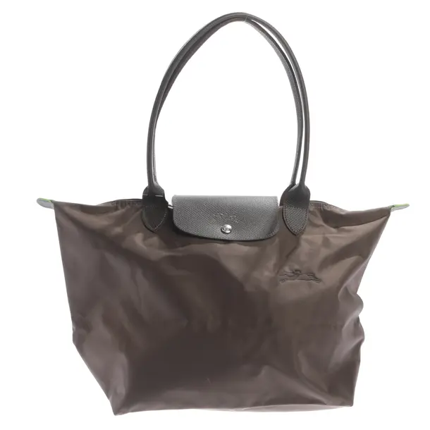 Schultertasche, in Dunkelbraun, Polyamid, Longchamp