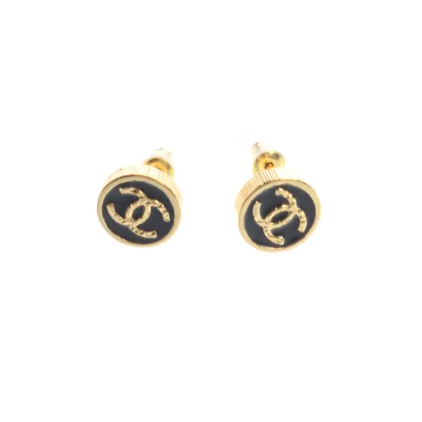 Earrings, in Gold, Metal (metallic, metallized), Chanel