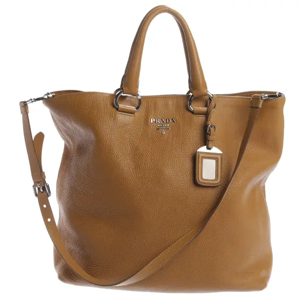 Borsetta, in Marrone chiaro, Pelle, Prada