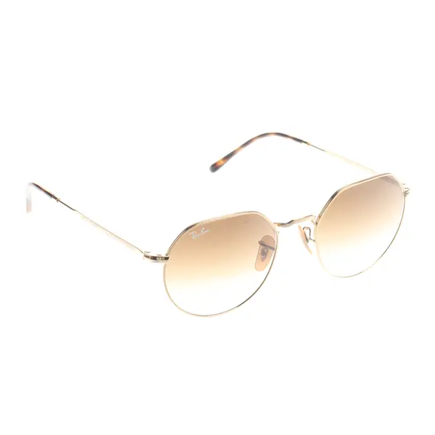 Sonnenbrille, in Gold, Kunststoff / Metall, Ray Ban