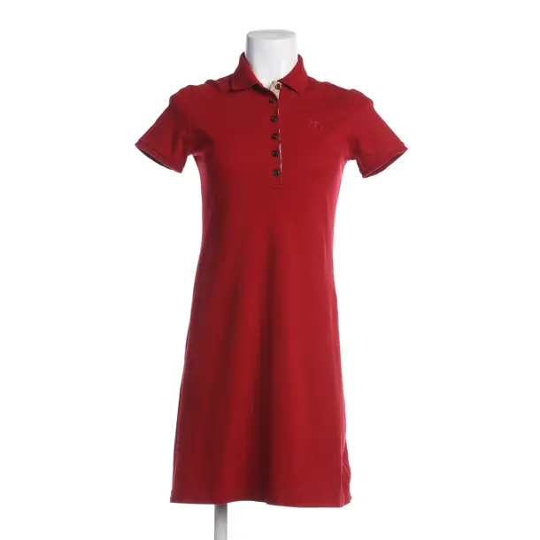 Dress, in Red, Cotton, Burberry Brit