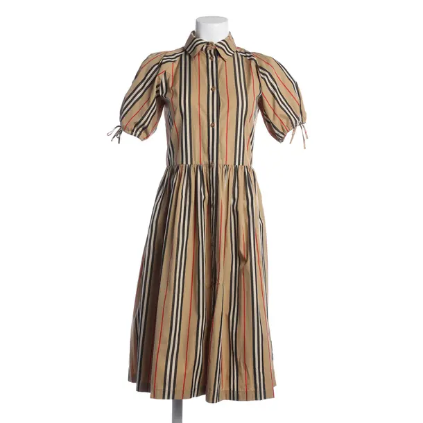 Dress, in Multicolored, Cotton, Burberry