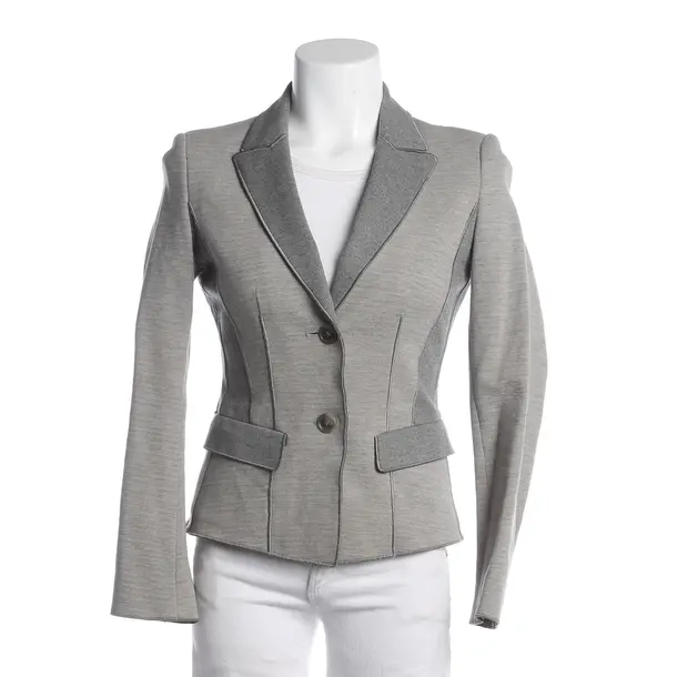 Blazer, in Gray, Viscose, Strenesse
