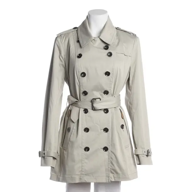 Trench Coat, in Gray, Cotton, Burberry Brit