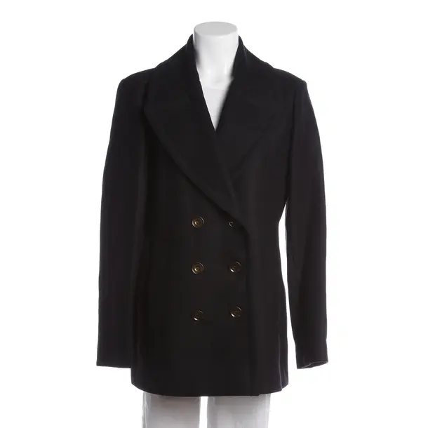 Übergangsmantel, in Schwarz, Wolle, Burberry Brit