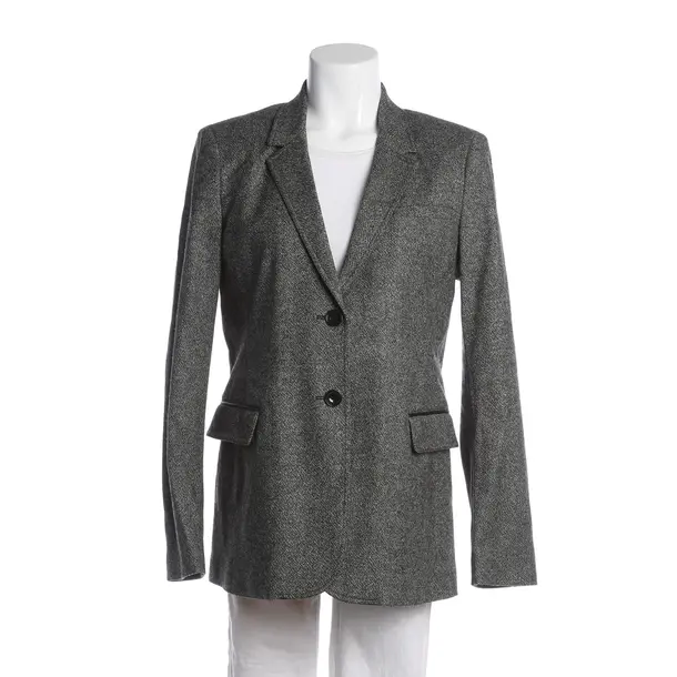 Blazer, in Grau, Wolle, Burberry Brit