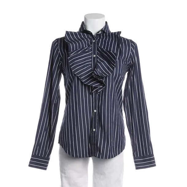 Blouse, in Blue, Cotton, Lauren Ralph Lauren