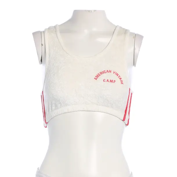 Top, in Beige, Viskose, American Vintage