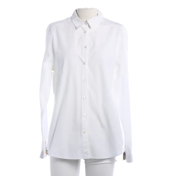 Blouse, in White, Cotton, Burberry Brit