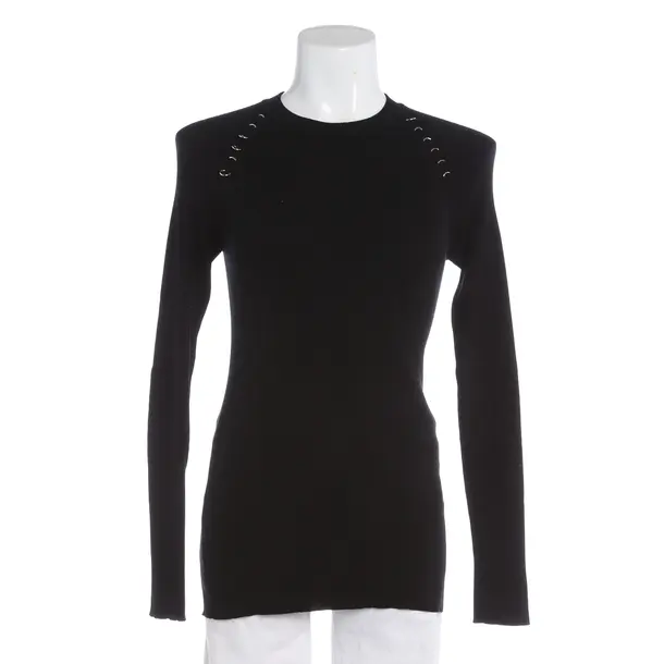 Pullover, in Schwarz, Baumwolle, Mugler