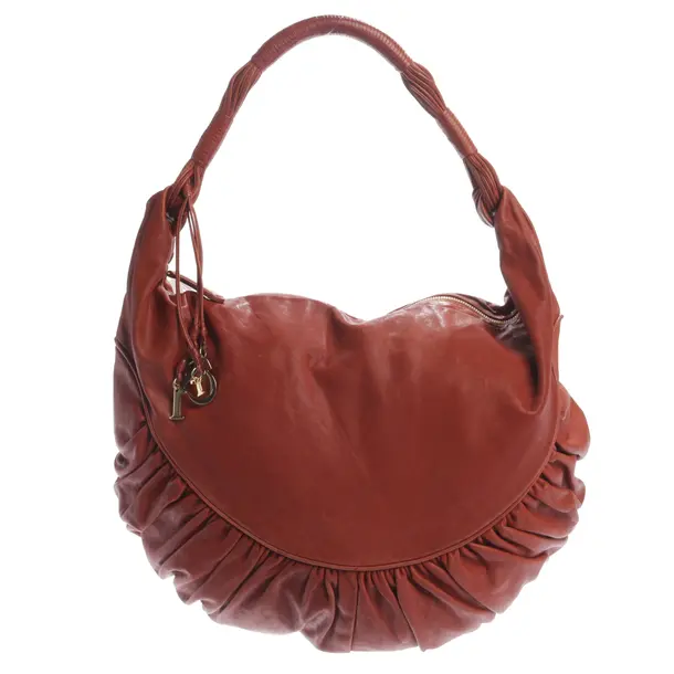 Hobo Bag, in Dunkelorange, Leder, Dior