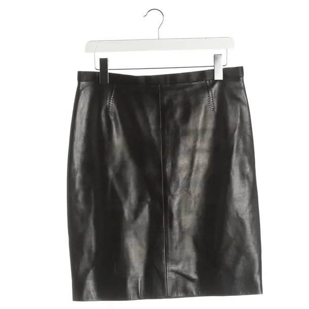 Skirt, in Black, Leather, Louis Vuitton