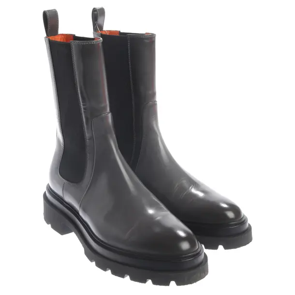 Stiefeletten, in Grau, Santoni